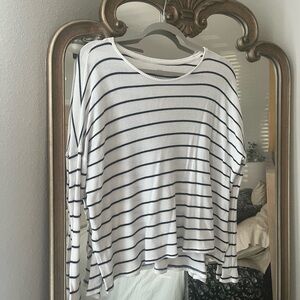 Aerie striped long sleeve tee